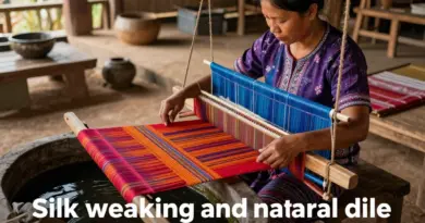 Silk weaving and natural dye at Ban Tha Sawang Surin: A Complete Visitor’s Guide to Tradition, Techniques, and Cultural Experiences