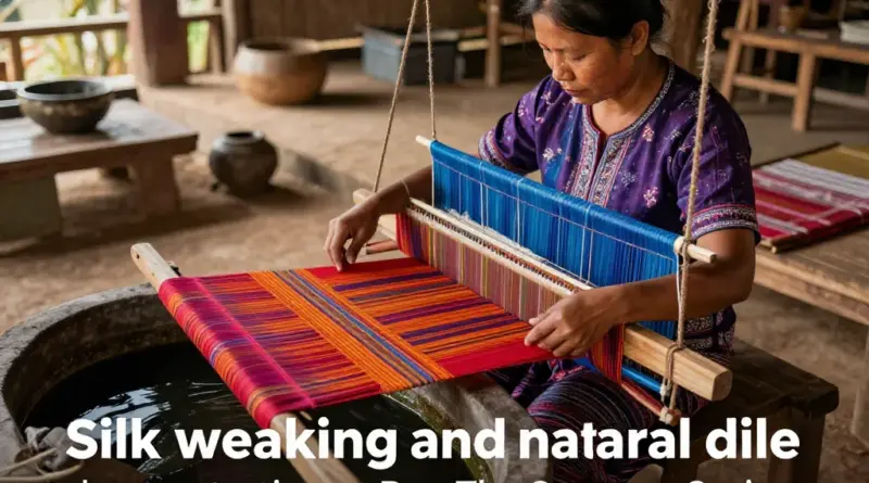 Silk weaving and natural dye at Ban Tha Sawang Surin: A Complete Visitor’s Guide to Tradition, Techniques, and Cultural Experiences