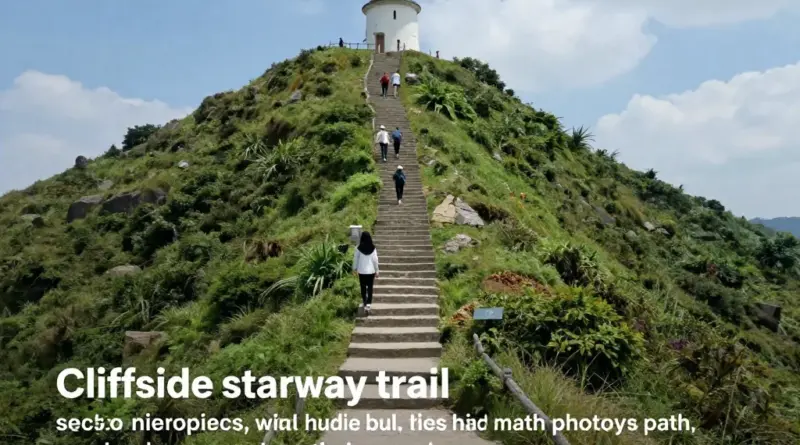 Step-by-step guide to the cliff stairway route: trail sections, viewpoints, estimated timings, and photo spots