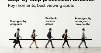 Step-by-step procession timeline: key moments, best viewing spots, and photography etiquette
