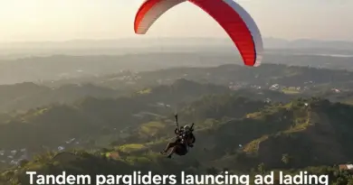 Tandem Paragliding Over Khao Sadao, Saraburi: Ultimate Launch and Landing Tips for a Safe, Scenic Flight