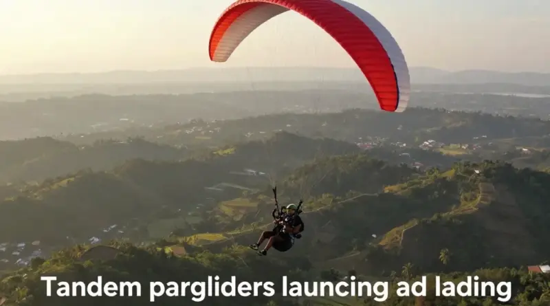 Tandem Paragliding Over Khao Sadao, Saraburi: Ultimate Launch and Landing Tips for a Safe, Scenic Flight