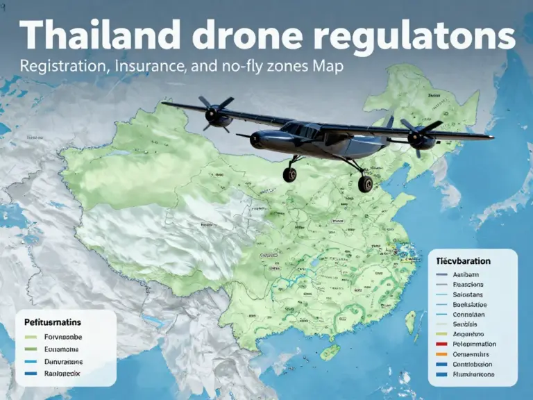 Thailand Drone Rules: Complete Guide to Registration, Insurance, and No-Fly Zones for Safe & Legal Flying