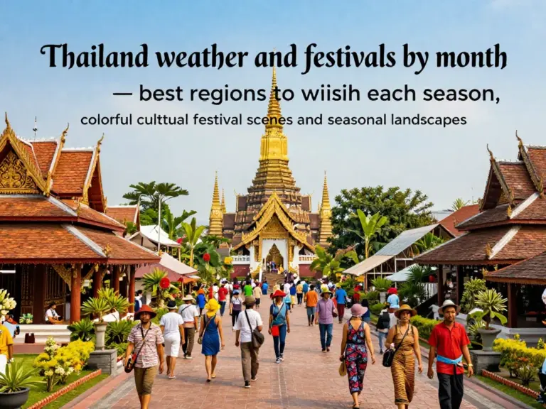 Thailand Weather by Month: Best Regions to Visit and Festivals Calendar for Every Season