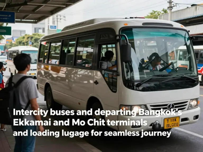 Using intercity vans and buses from Ekkamai and Mo Chit terminals: Ultimate guide to routes, schedules, fares, and tips for seamless travel