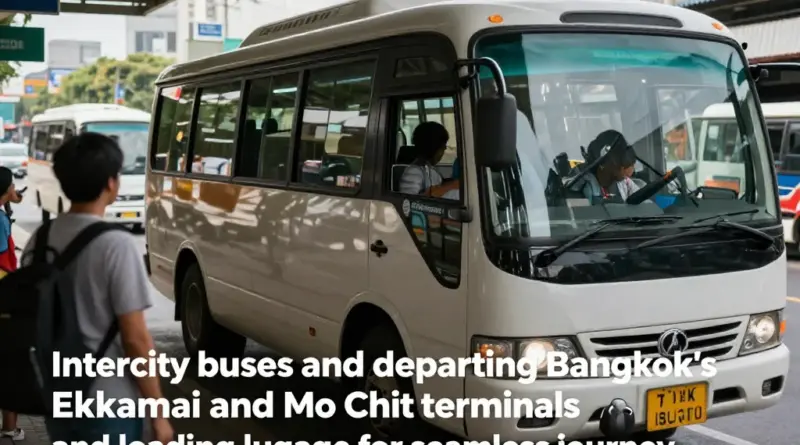 Using intercity vans and buses from Ekkamai and Mo Chit terminals: Ultimate guide to routes, schedules, fares, and tips for seamless travel