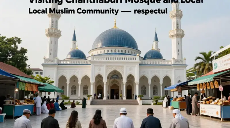 Visiting the Chanthaburi Mosque and Local Muslim Community: Etiquette, Unique Features, and Nearby Eats (dress code, prayer times, halal food recommendations)