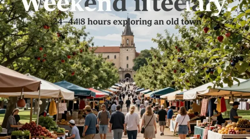 Weekend Itinerary: How to Spend 24–48 Hours Exploring the Old Town, Markets, and Orchard Tours
