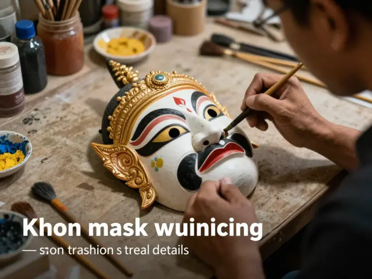 What You’ll Learn: Techniques, Materials, and a Typical Lesson Plan for Khon Mask Painting Workshops
