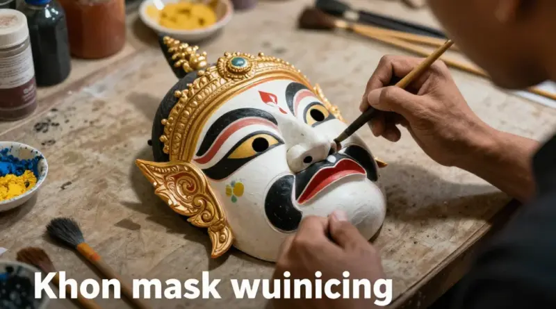 What You’ll Learn: Techniques, Materials, and a Typical Lesson Plan for Khon Mask Painting Workshops