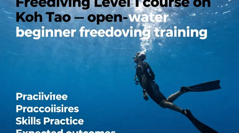 What is Freediving Level 1 on Ko Tao and who should take this course? — course overview, certification goals, prerequisites, and expected outcomes