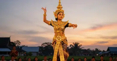What is Nora dance and why is Phatthalung a unique place to see authentic Nora performances?