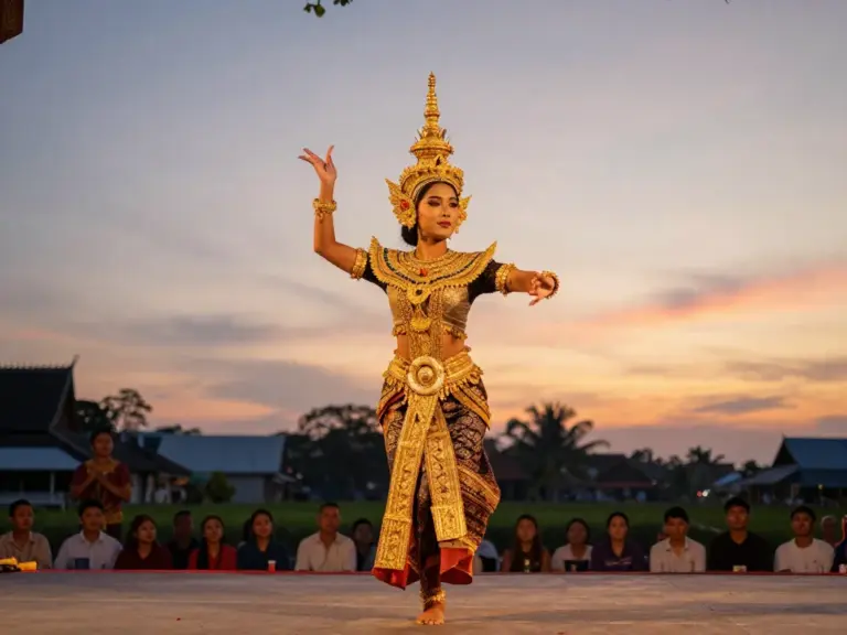 What is Nora dance and why is Phatthalung a unique place to see authentic Nora performances?