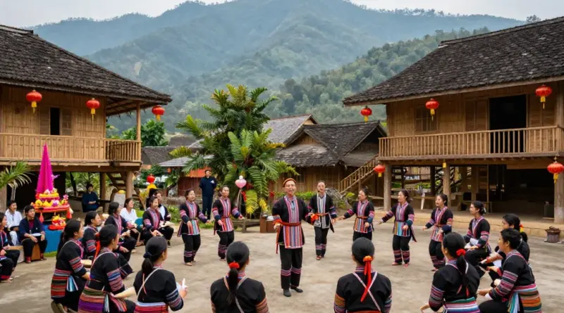 What is the cultural and historical significance of the Hmong New Year in Phetchabun?
