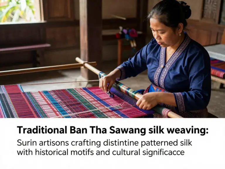Why Ban Tha Sawang’s silk weaving matters: history, cultural significance, and what makes Surin silk unique