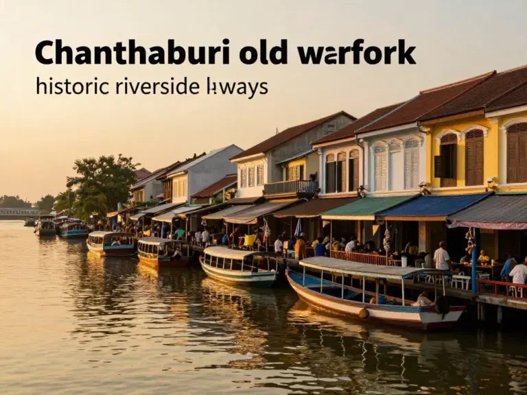Why Chanthaburi’s Old Waterfront Is a Must-Visit: History, Atmosphere, and How to Get There