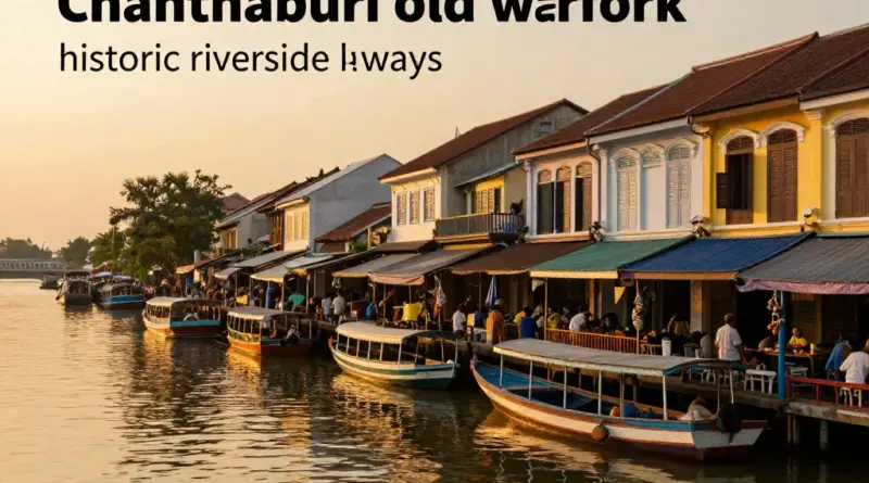 Why Chanthaburi’s Old Waterfront Is a Must-Visit: History, Atmosphere, and How to Get There