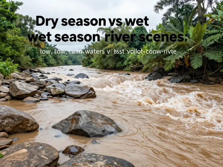 Why Seasonality Matters: Comparing Dry vs Wet Season River Conditions, Safety, and Best Times to Go