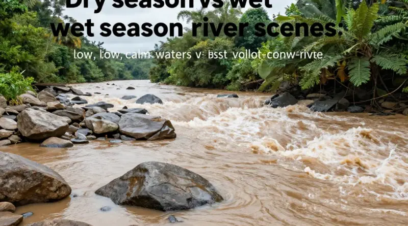 Why Seasonality Matters: Comparing Dry vs Wet Season River Conditions, Safety, and Best Times to Go