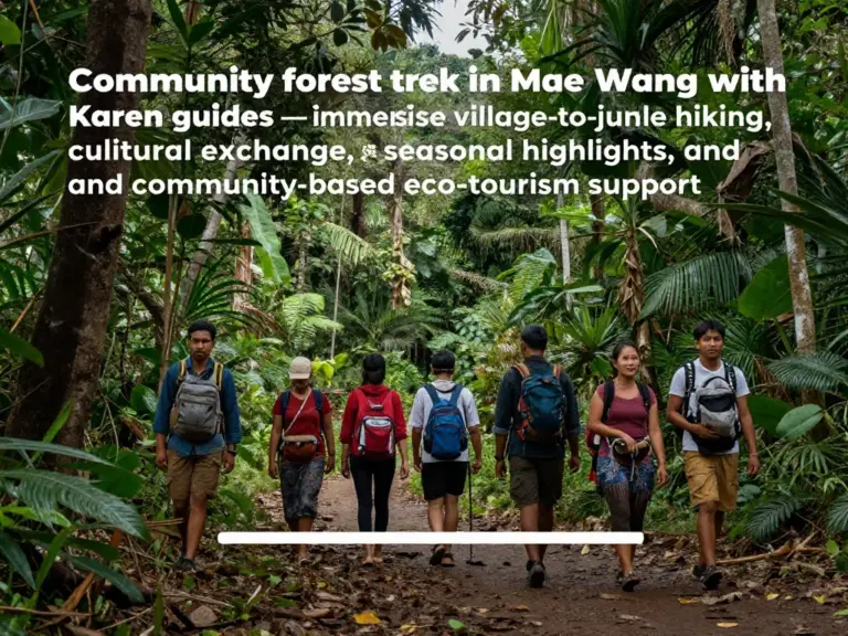 Why choose a community forest trek in Mae Wang with Karen guides — benefits, best seasons, and how it supports local communities