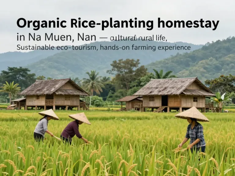 Why travelers choose organic rice planting homestays in Na Muen Nan — culture, sustainable tourism, and what to expect