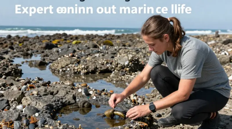 Guided Tour Structure and Learning Opportunities — how marine biologists lead walks, typical teaching points, interactive activities, and citizen-science options