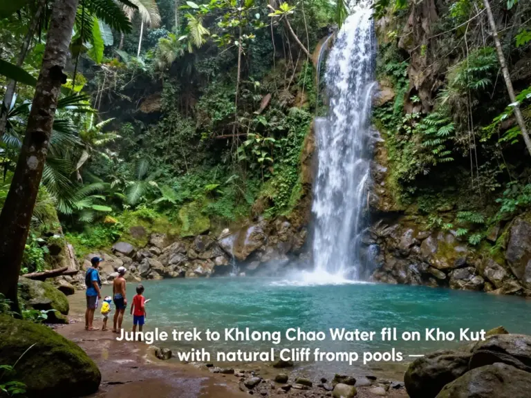 Jungle trek to Khlong Chao Waterfall and Safe Jump Pools on Ko Kut: Complete Guide for Adventure Seekers and Families