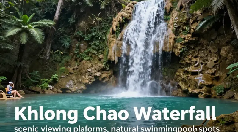 Khlong Chao Waterfall Experience: Best Viewing Points, Swimming Areas, Safe Jump Pools, Age and Skill Recommendations