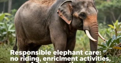 Responsible Activities and Alternatives: What Truly Benefits Elephants (No Riding, Enrichment, Observation)