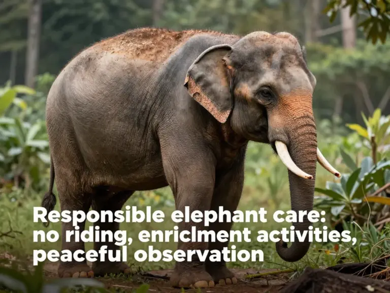 Responsible Activities and Alternatives: What Truly Benefits Elephants (No Riding, Enrichment, Observation)