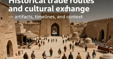 Understanding Trade Routes and Cultural Exchange: Artifacts, Timelines, and Historical Context