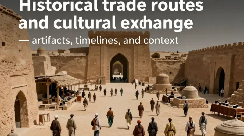 Understanding Trade Routes and Cultural Exchange: Artifacts, Timelines, and Historical Context