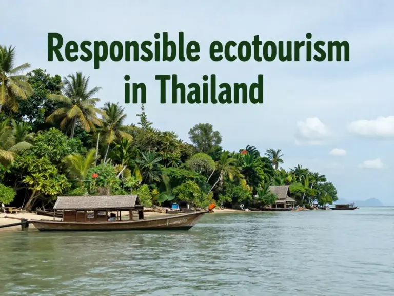 A Guide to Ecotourism in Thailand: How to Travel Responsibly