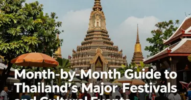 A Month-by-Month Guide to Thailand’s Major Festivals and Cultural Events