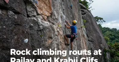 Best Rock Climbing Routes, Crags, and Difficulty Levels in Railay and Krabi