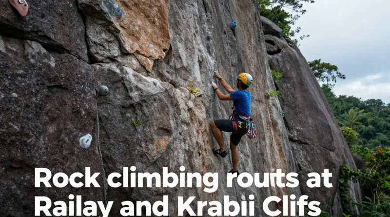 Best Rock Climbing Routes, Crags, and Difficulty Levels in Railay and Krabi