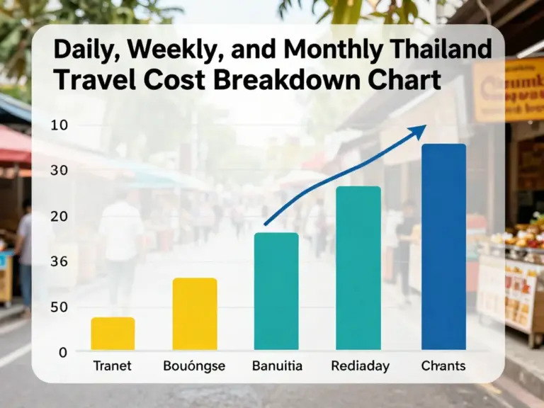 Daily, Weekly, and Monthly Thailand Travel Cost Breakdown for Better Trip Planning
