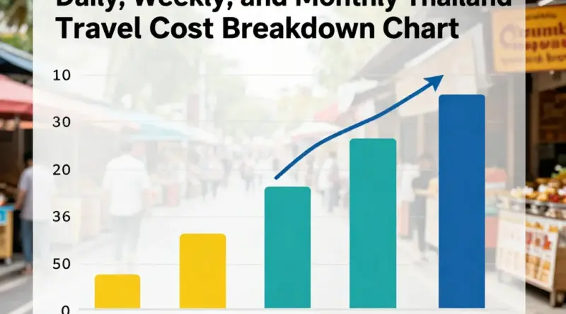 Daily, Weekly, and Monthly Thailand Travel Cost Breakdown for Better Trip Planning