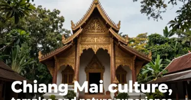 Day 4–5 in Chiang Mai: How to Experience Culture, Temples, and Nature