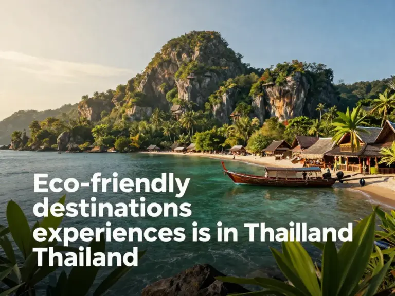 The Best Eco-Friendly Destinations and Experiences in Thailand