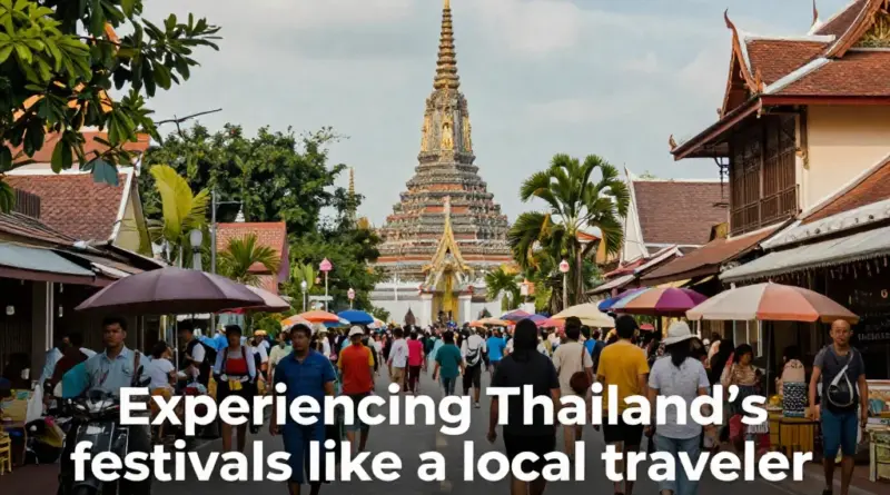 How to Experience Thailand’s Festivals Like a Local Traveler