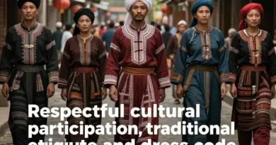How to Participate Respectfully: Etiquette, Dress Code, and Local Customs