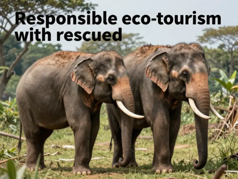 How to Visit and Support Rescued Elephants Responsibly