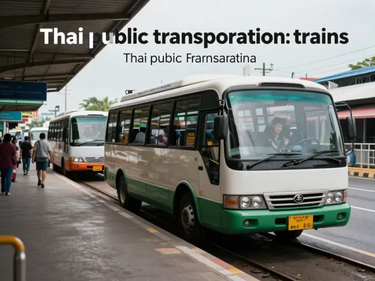 Public Transportation in Thailand: Trains, Buses, Vans, and Boats Explained
