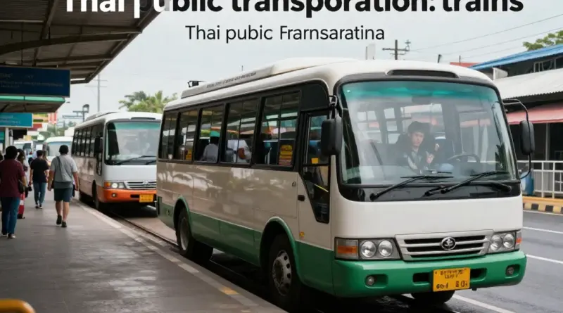 Public Transportation in Thailand: Trains, Buses, Vans, and Boats Explained
