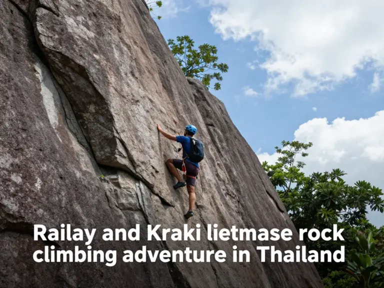 Railay and Krabi Rock Climbing: The Ultimate Adventurer’s Guide to Thailand’s Limestone Paradise