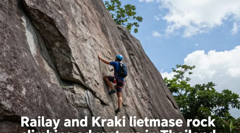 Railay and Krabi Rock Climbing: The Ultimate Adventurer’s Guide to Thailand’s Limestone Paradise
