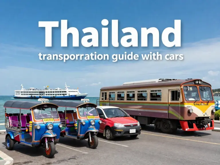 Ultimate Guide to Getting Around Thailand: Transportation Options for Every Traveler