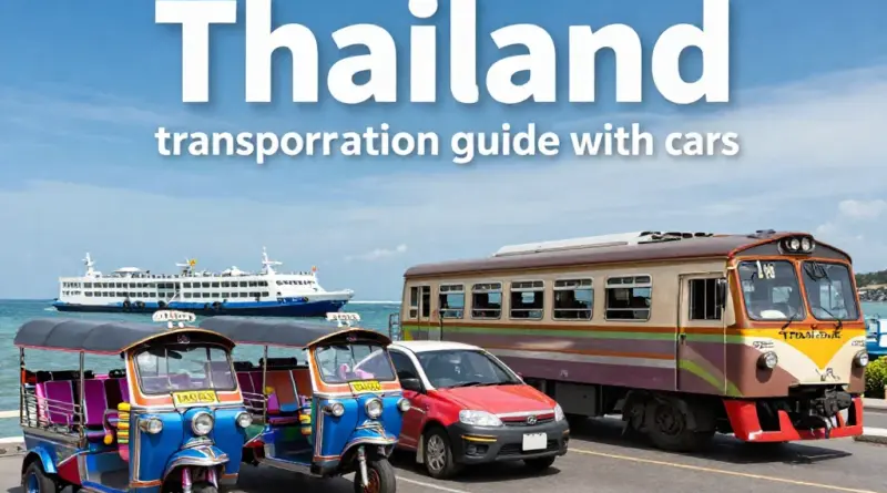 Ultimate Guide to Getting Around Thailand: Transportation Options for Every Traveler