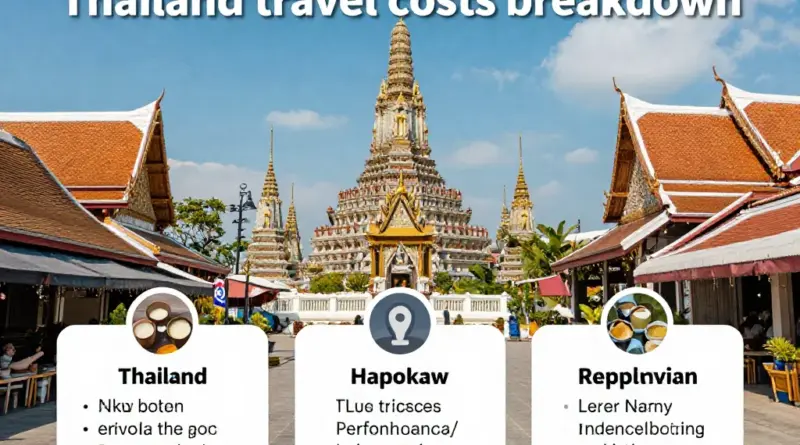 What Does a Thailand Trip Really Cost? Understanding the Main Expense Categories